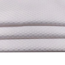 Stock lots moisture wicking karate itf polyester spandex fabric for taekwondo suits